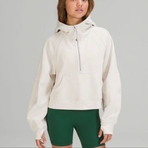 Lululemon Scuba Oversized Half-Zip Hoodie Opal size XS/S